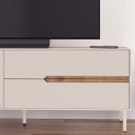 Έπιπλο τηλεόρασης Arch Megapap χρώμα sandstone 150x35x56,5εκ. - Image 5