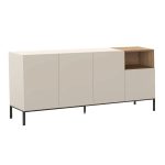 Μπουφές Cailin Megapap χρώμα sandstone - sepet oak 180x41,8x80εκ. - Image 4