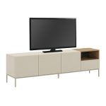 Έπιπλο τηλεόρασης Cailin Megapap χρώμα sandstone - sepet oak 180x41,8x55εκ. - Image 4