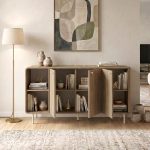 Μπουφές Colia Megapap χρώμα sepet oak 150x44x80εκ. - Image 3