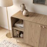 Μπουφές Colia Megapap χρώμα sepet oak 150x44x80εκ. - Image 4
