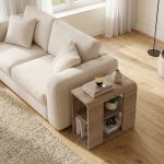 Τραπεζάκι βοηθητικό Colia Megapap χρώμα sepet oak 58x25x50εκ. - Image 8
