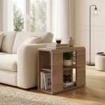 Τραπεζάκι βοηθητικό Colia Megapap χρώμα sepet oak 58x25x50εκ. - Image 9