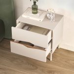 Κομοδίνο Marquise Megapap χρώμα sandstone 50x35x52,3εκ. - Image 4