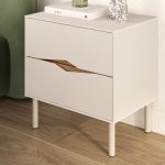 Κομοδίνο Marquise Megapap χρώμα sandstone 50x35x52,3εκ. - Image 5