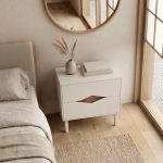 Κομοδίνο Marquise Megapap χρώμα sandstone 50x35x52,3εκ. - Image 6