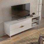 Έπιπλο τηλεόρασης Marquise Megapap χρώμα sandstone 150x35x56εκ. - Image 4