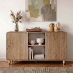 Μπουφές Doro Megapap χρώμα sepet oak 150,2x39x81εκ. - Image 3