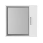 Καθρέπτης μπάνιου Deal Μegapap χρώμα λευκό 65x15,3x65εκ. - Image 6