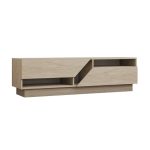 Έπιπλο τηλεόρασης Koza Megapap χρώμα travertine 160x40x45εκ. - Image 4