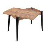 Τραπέζι Dolunay Megapap επεκτεινόμενο χρώμα atlantic pine - μαύρο 100x60(120x100)x79,5εκ. - Image 4