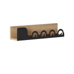 Κρεμάστρα τοίχου Liora Megapap χρώμα sapphire oak 63x14x14εκ. - Image 5