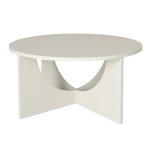 Τραπεζάκι σαλονιού Lemmar Megapap χρώμα sandstone Ø75x36,8εκ. - Image 8