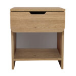 Κομοδίνο Mida Megapap χρώμα sepet oak 45x40x52εκ. - Image 6