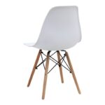 Σετ τραπεζαρία 5τμχ Darlen - Nova Megapap χρώμα λευκό 125x72x74εκ. - Image 3