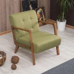 Πολυθρόνα Kemer Megapap υφασμάτινη χρώμα πράσινο 67x76x78εκ. - Image 4