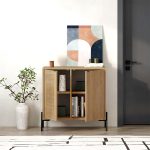 Μπουφές Naive Megapap χρώμα sapphire oak 80x40x80εκ. - Image 2