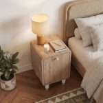 Κομοδίνο Doro Megapap χρώμα sepet oak 35,3x34x51εκ. - Image 3