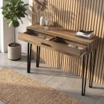Κονσόλα Rochel Megapap χρώμα καρυδί 120x35x89,8εκ. - Image 3