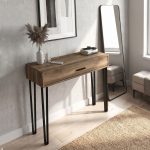 Κονσόλα Rochel Megapap χρώμα καρυδί 120x35x89,8εκ. - Image 5