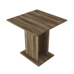 Τραπέζι Allos Megapap χρώμα καρυδί 75x75x77εκ. - Image 7