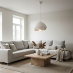 Φωτιστικό οροφής Lora Megapap E27 fiberglass μονόφωτο χρώμα λευκό 32x28x120εκ. - Image 2