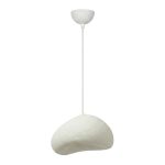 Φωτιστικό οροφής Loval Megapap E27 fiberglass μονόφωτο χρώμα λευκό 32x27x120εκ. - Image 4