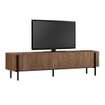 Έπιπλο τηλεόρασης Nexus Megapap χρώμα καρυδί 180x30x45,5εκ. - Image 6