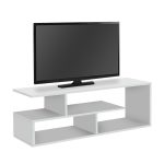 Έπιπλο τηλεόρασης Forever Megapap χρώμα λευκό 120x30x40cm. - Image 2
