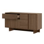 Μπουφές Capri Megapap χρώμα καρυδί milano 146x45x76,5εκ. - Image 5