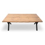 Τραπέζι Walter Megapap Mdf - μεταλλικό χρώμα ακακίας 160x80x75εκ. - Image 5