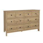Συρταριέρα - Μπουφές Sabina Megapap χρώμα sepet oak 160x50x96εκ. - Image 5