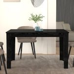 Τραπέζι Darlen Megapap χρώμα sencron black 125x72x74εκ. - Image 3