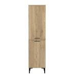 Ντουλάπι με καλάθι απλύτων Singa Megapap χρώμα sepet oak 45x40x180εκ. - Image 6