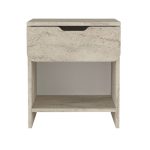 Κομοδίνο Mida Megapap χρώμα travertine 45x40x52εκ. - Image 7