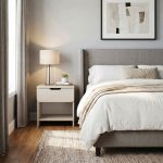Κομοδίνο Mida Megapap χρώμα sandstone 45x40x52εκ. - Image 3