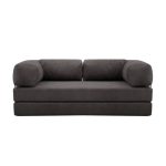 Καναπές - κρεβάτι Comfort Megapap τριθέσιος υφασμάτινος χρώμα ανθρακί 190x95x75εκ. - Image 7