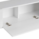 Έπιπλο τηλεόρασης Nexus Megapap χρώμα λευκό 180x30x45,5εκ. - Image 4