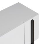 Έπιπλο τηλεόρασης Nexus Megapap χρώμα λευκό 180x30x45,5εκ. - Image 5
