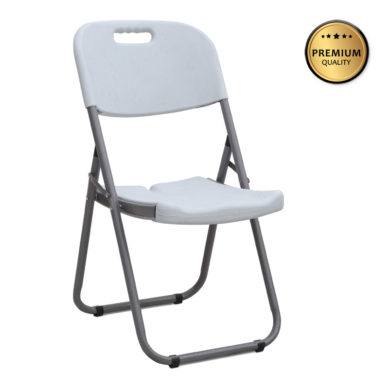 GP058-00111-0 Καρέκλα catering - συνεδρίου Capri Megapap πτυσσόμενη χρώμα λευκό του πάγου 45x50x88εκ. - Image 1