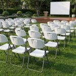 Καρέκλα catering - συνεδρίου Capri Megapap πτυσσόμενη χρώμα λευκό του πάγου 45x50x88εκ. - Image 3