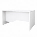 Γραφείο επαγγελματικό Venturo Megapap χρώμα λευκό 150x80x75εκ.
