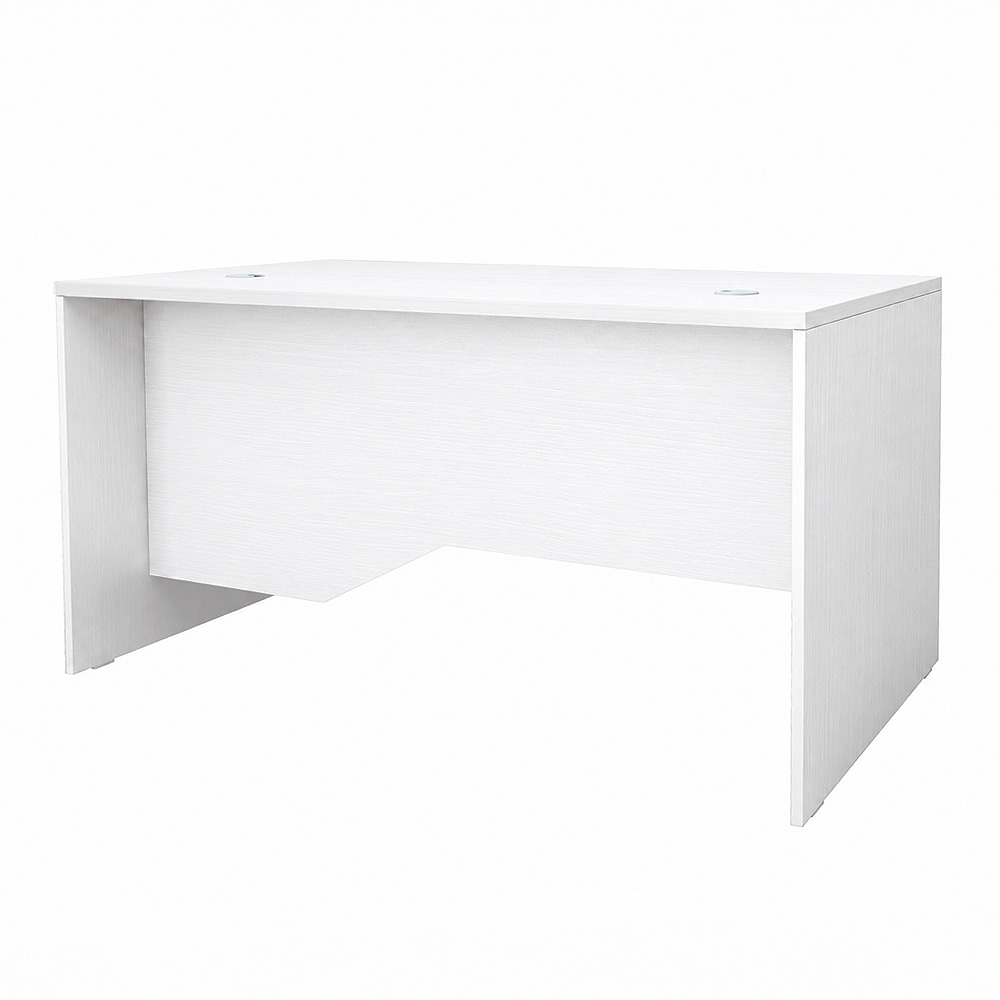 GP028-01513-0 Γραφείο επαγγελματικό Venturo Megapap χρώμα λευκό 150x80x75εκ. - Image 1