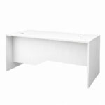 Γραφείο επαγγελματικό Venturo Megapap χρώμα λευκό 180x80x75εκ.