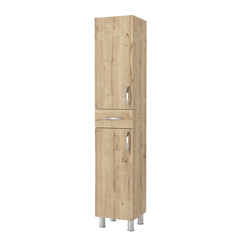 GP042-01464-0 Ντουλάπι κουζίνας - μπάνιου Selina Megapap χρώμα sapphire oak 35x31x179εκ. - Image 1