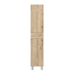 Ντουλάπι κουζίνας - μπάνιου Selina Megapap χρώμα sapphire oak 35x31x179εκ. - Image 10