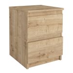 Κομοδίνο Breve Megapap χρώμα sapphire oak 39,8x41,8x55εκ. - Image 5